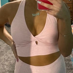 racer back victoria secret sports bra